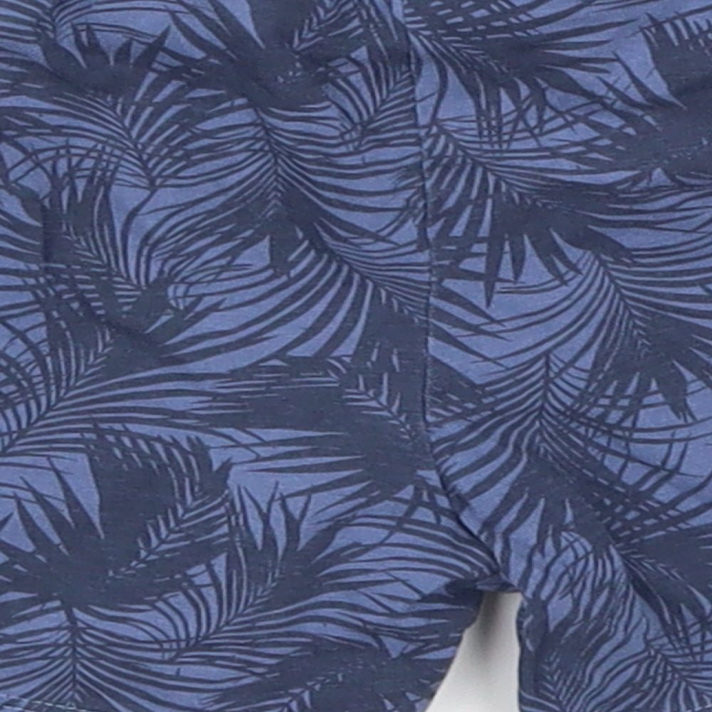 Primark Boys Blue Flecked  Sweatpants Trousers Size 18-24 Months  - Palm Leaves