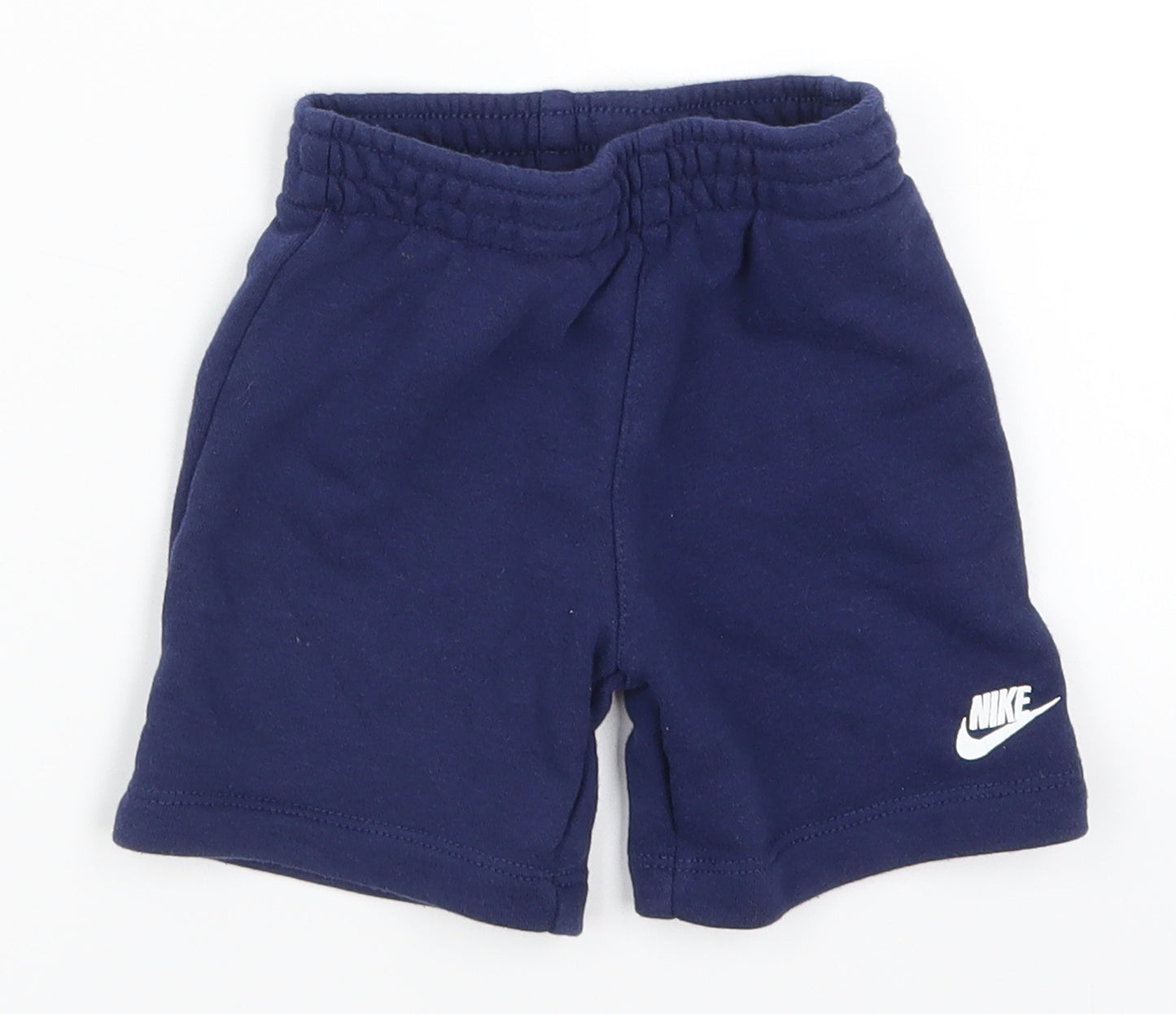 Nike Boys Blue   Sweat Shorts Size 2 Years - Logo