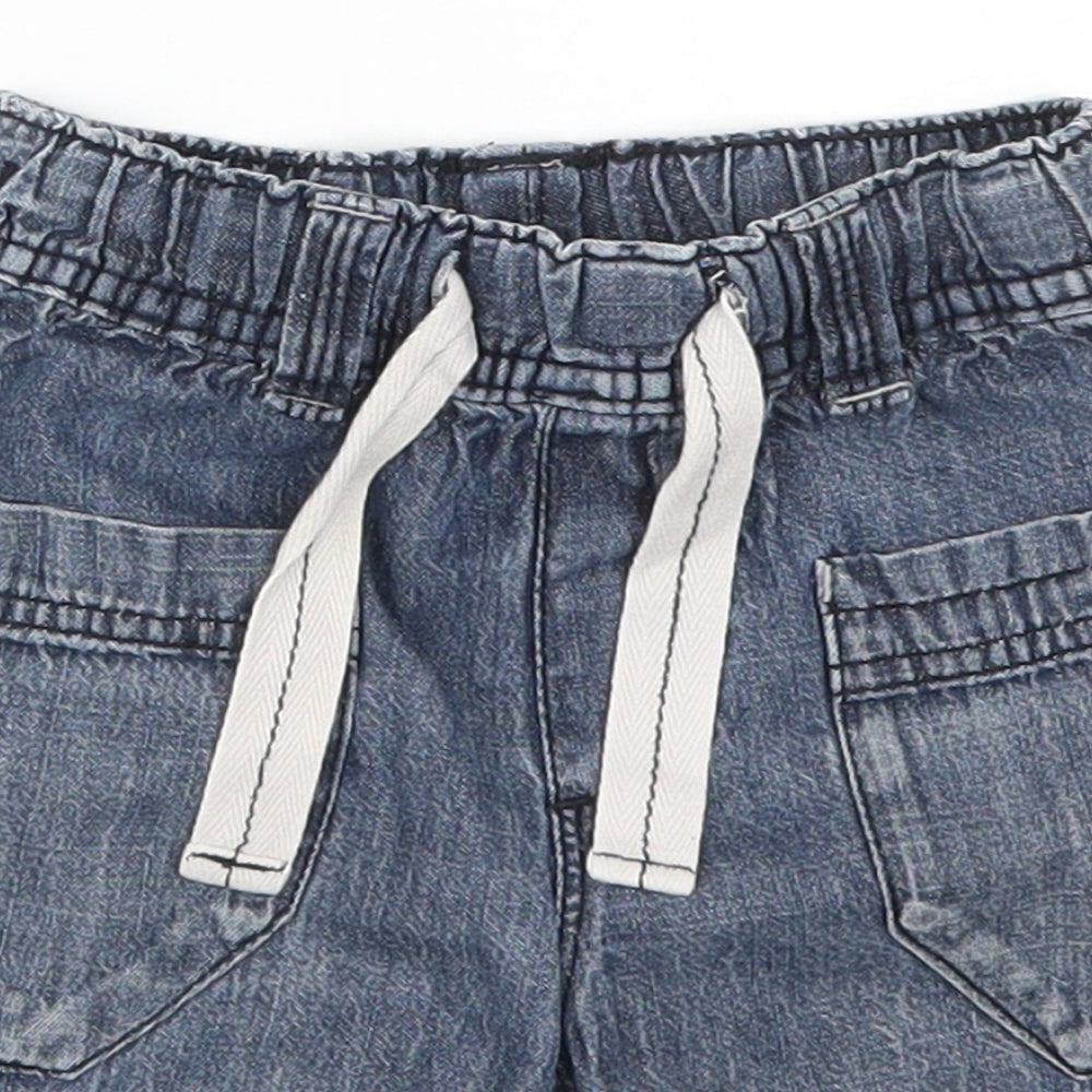 NEXT Boys Blue  Denim Bermuda Shorts Size 2-3 Years - Next 36