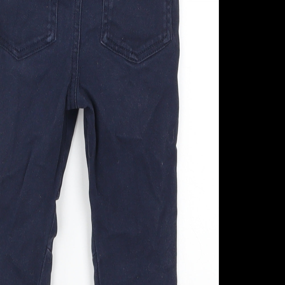 Matalan Boys Blue   Cargo Trousers Size 18-24 Months