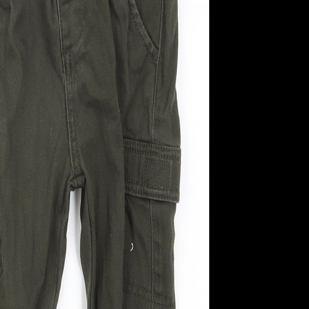 Matalan Boys Green   Cargo Trousers Size 18-24 Months