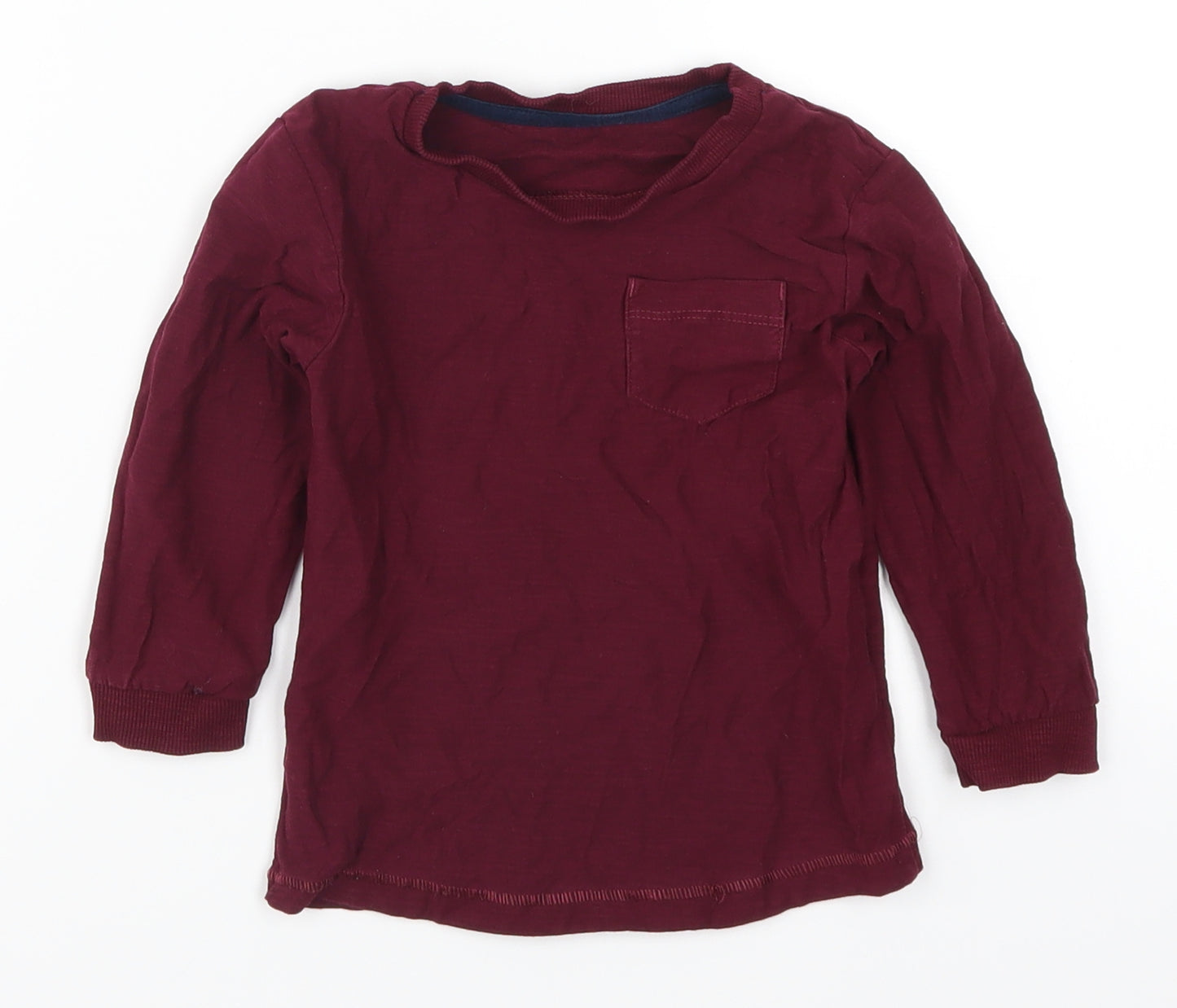 Matalan Boys Red   Basic T-Shirt Size 18-24 Months