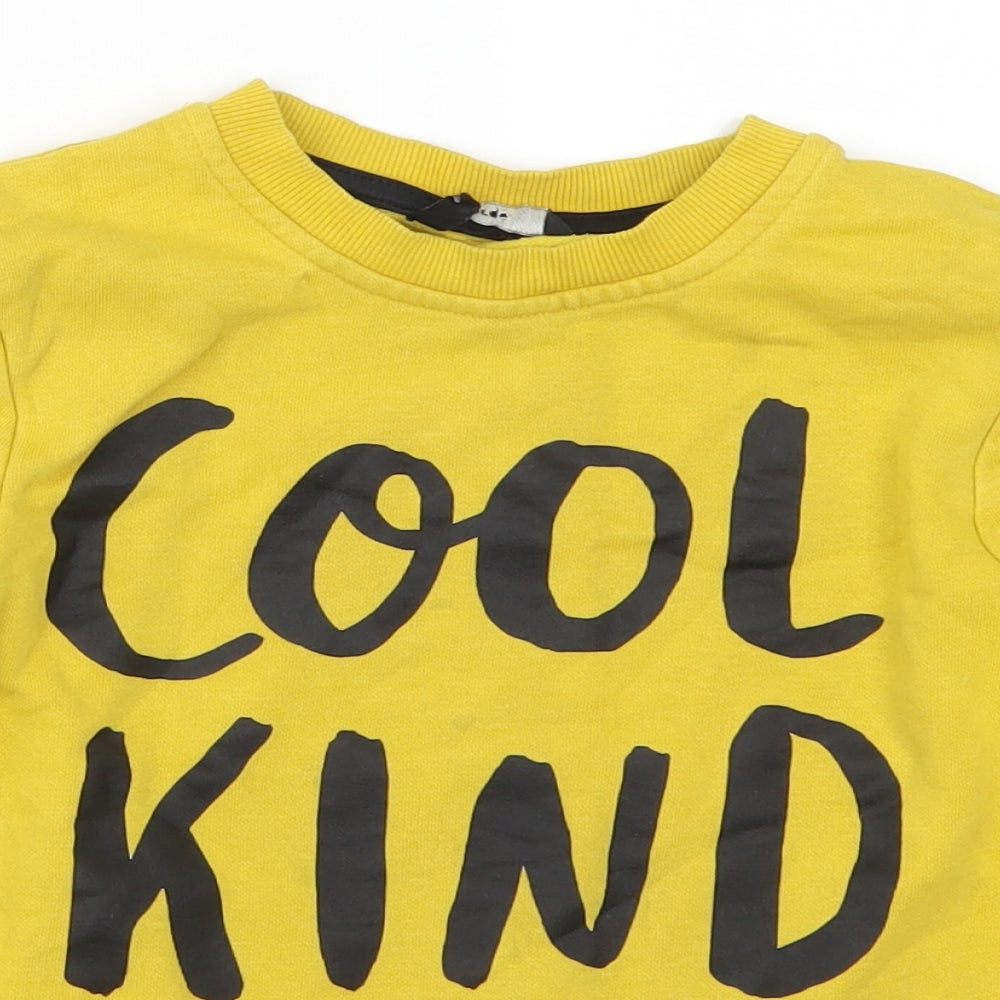 George Boys Yellow   Pullover Sweatshirt Size 5-6 Years  - Cool Kind & Awesome