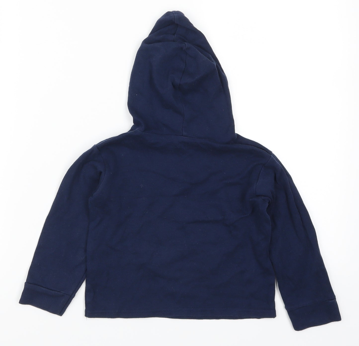 Preworn Boys Blue   Pullover Hoodie Size 2-3 Years  - Tractor