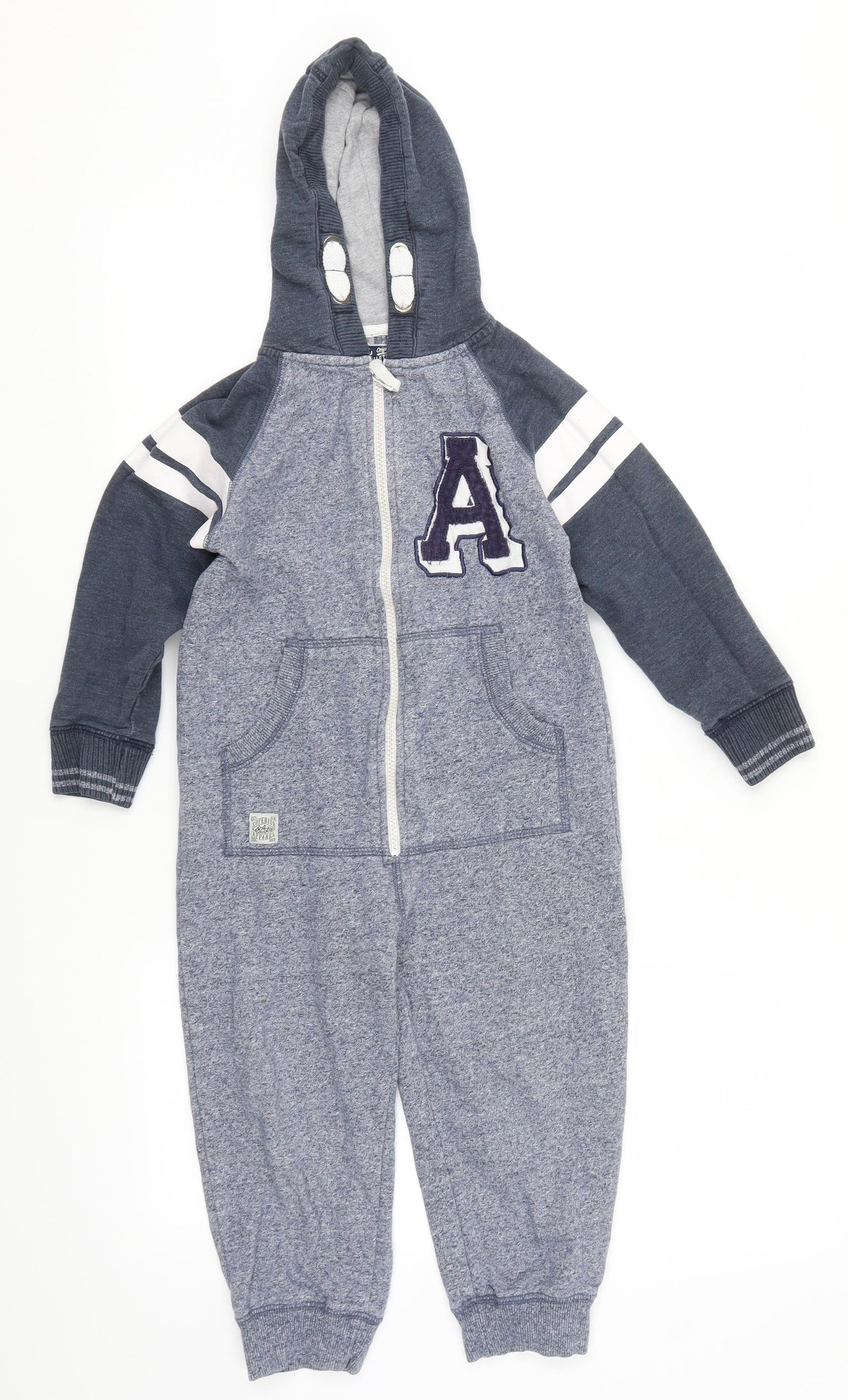 TU Boys Blue Striped   One Piece Size 5 Years  - A