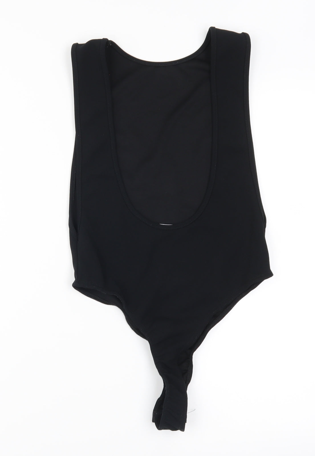 PRETTYLITTLETHING Womens Black   Bodysuit One-Piece Size 10