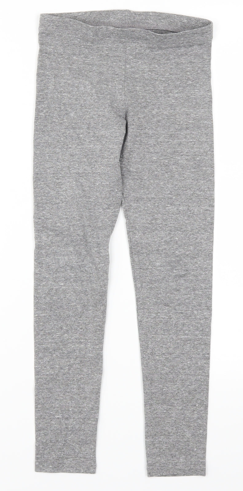 F&F Girls Grey   Carrot Trousers Size 8-9 Years