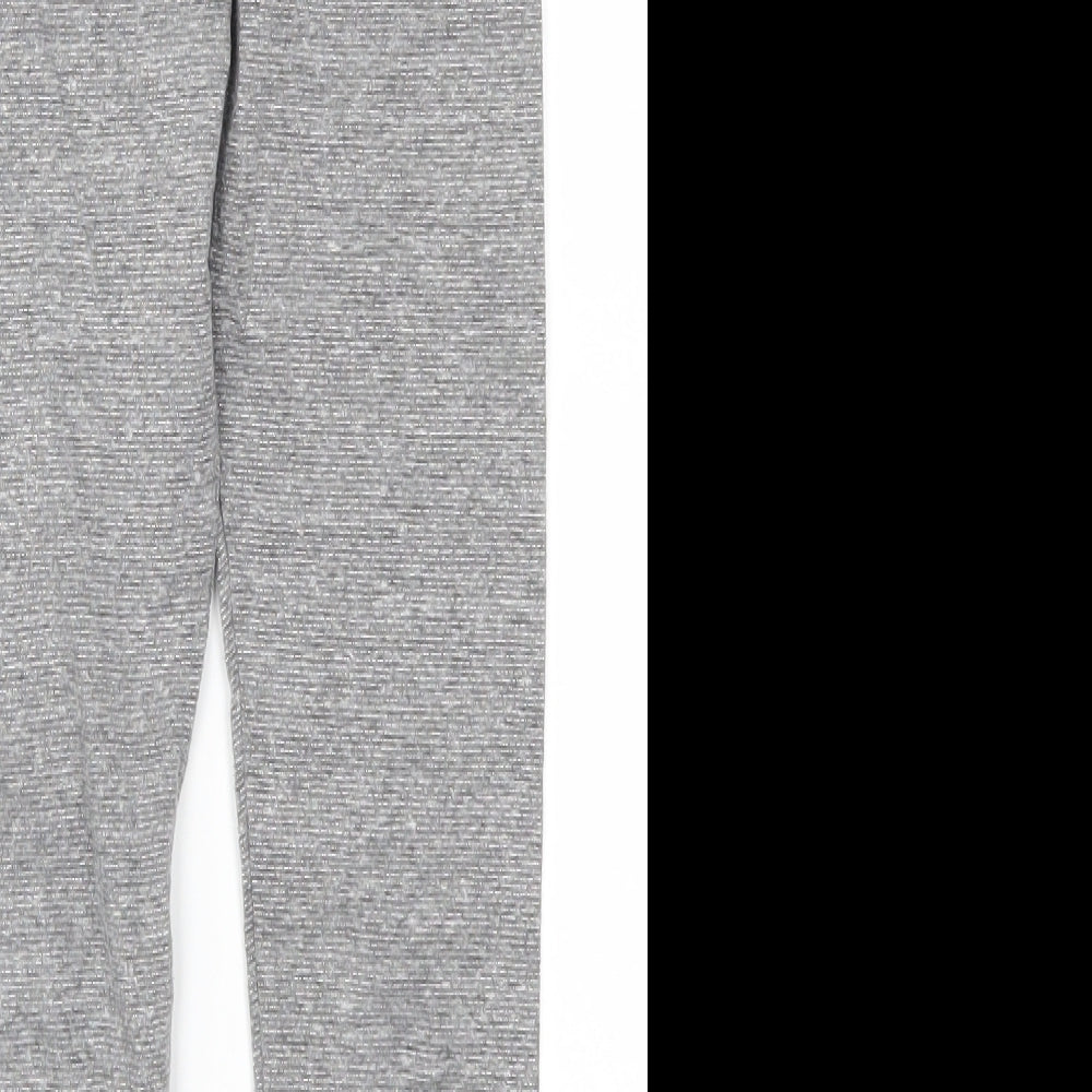 F&F Girls Grey   Carrot Trousers Size 8-9 Years