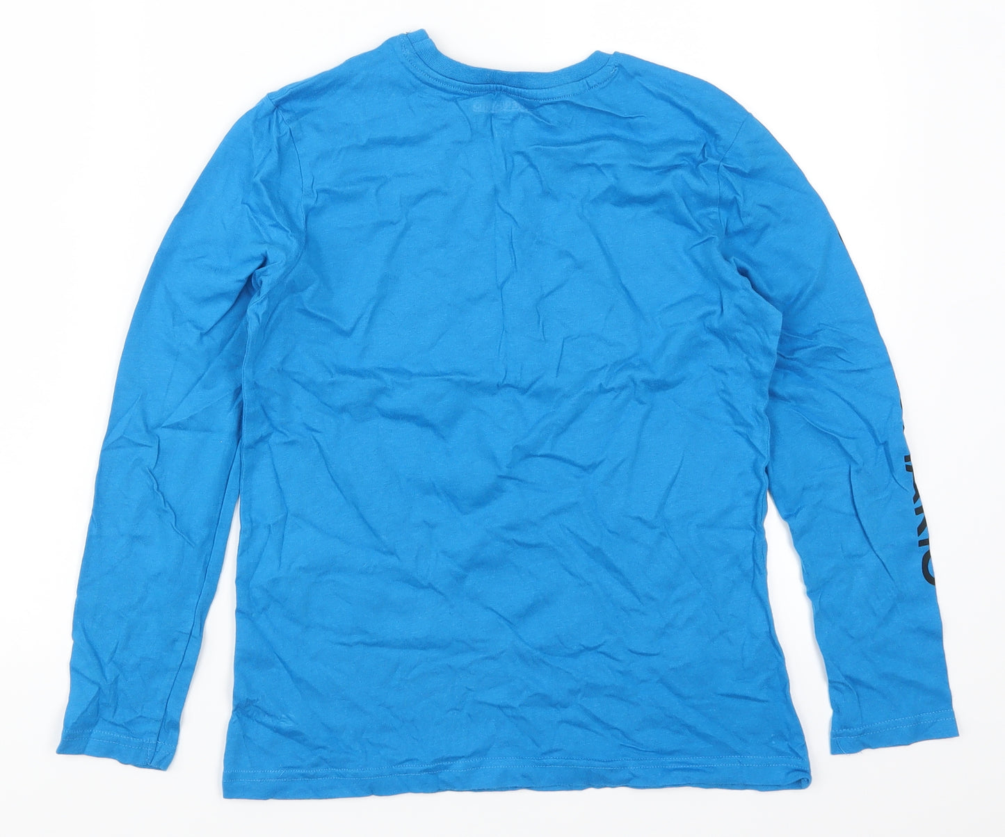 George Boys Blue   Basic T-Shirt Size 10-11 Years  - Super Mario