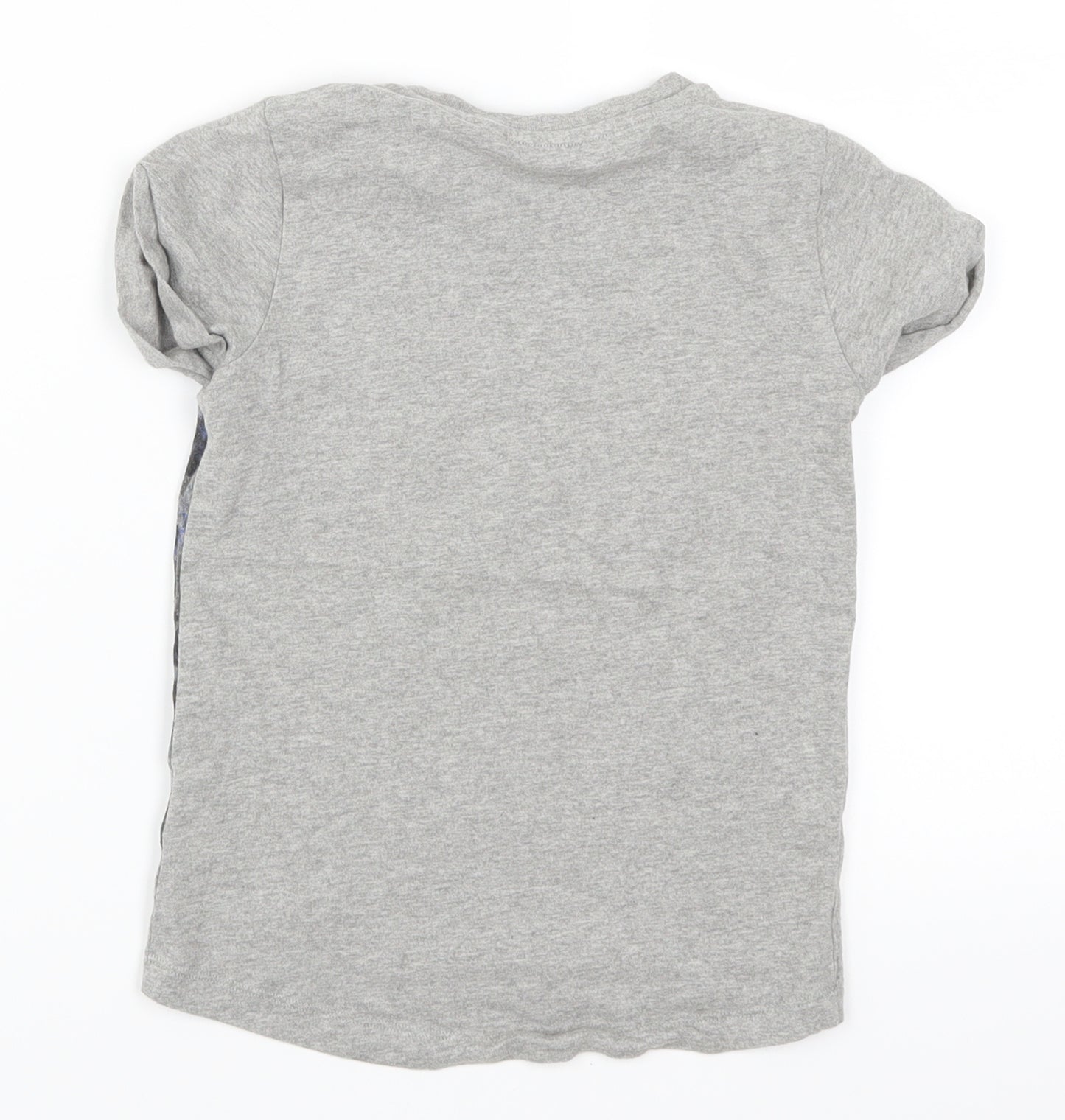 NEXT Boys Grey   Basic T-Shirt Size 4 Years  - Abstract T-Rex