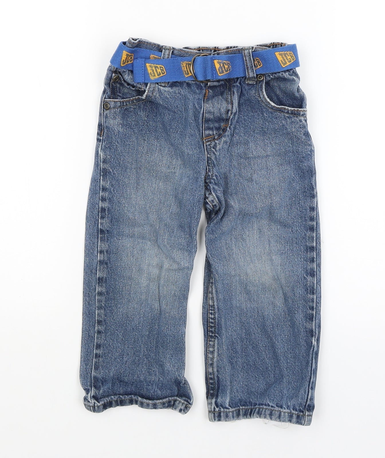 Blue Zoo Boys Blue   Straight Jeans Size 3-4 Years