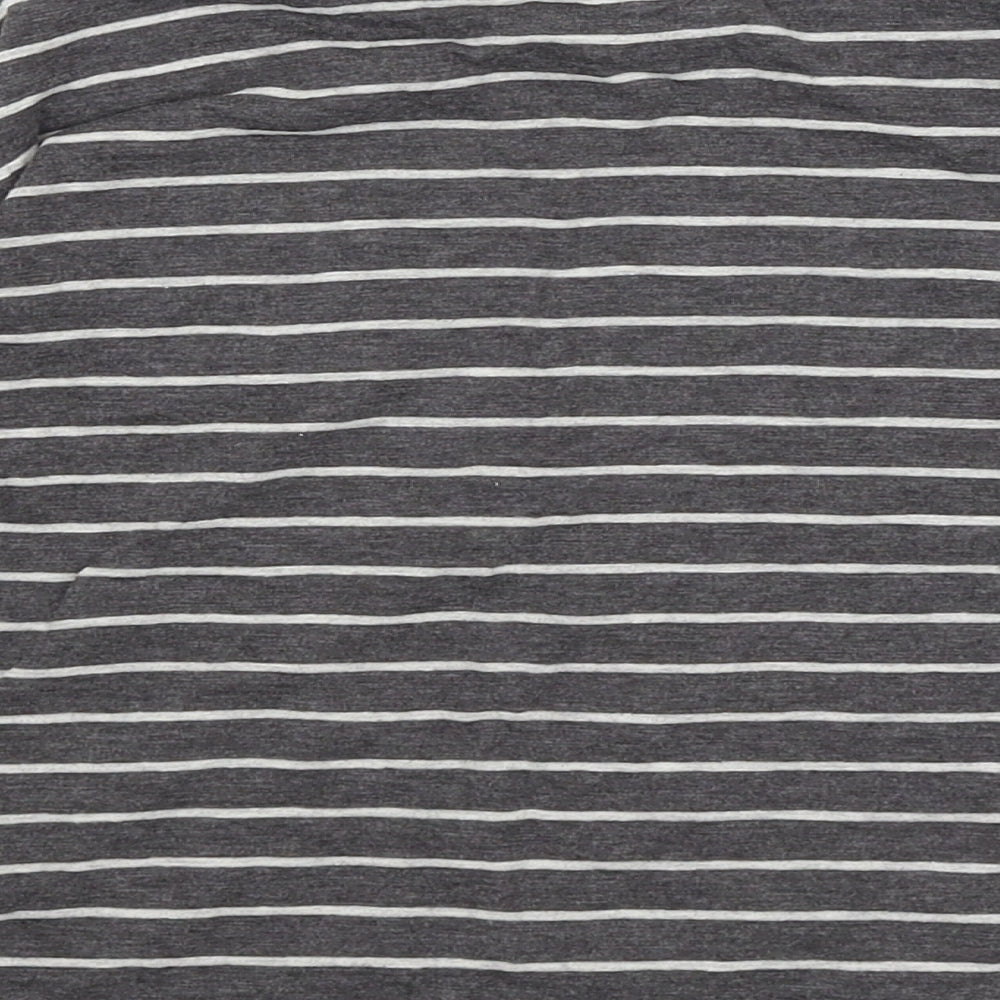 NEXT Boys Grey Striped  Basic T-Shirt Size 2-3 Years  - Giraffe