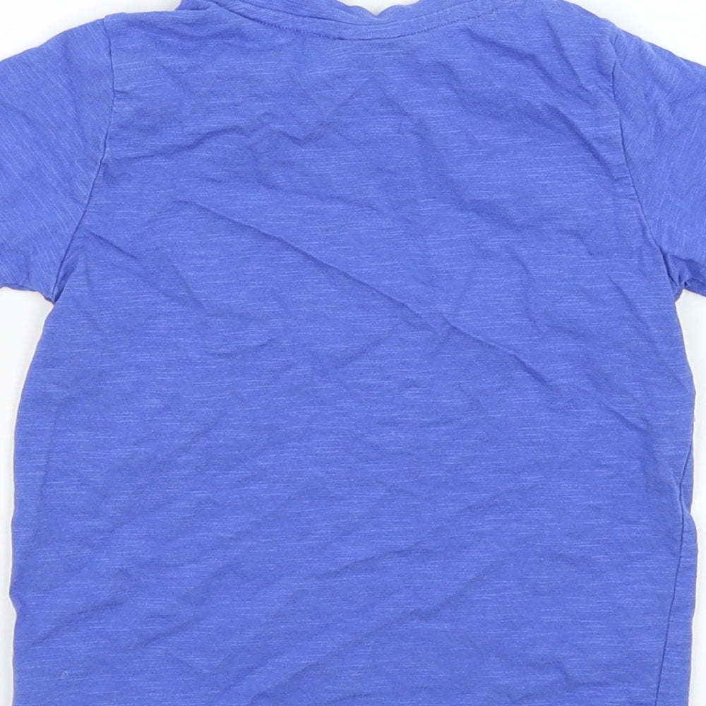 Mini Club Boys Blue   Basic T-Shirt Size 2-3 Years  - Animals