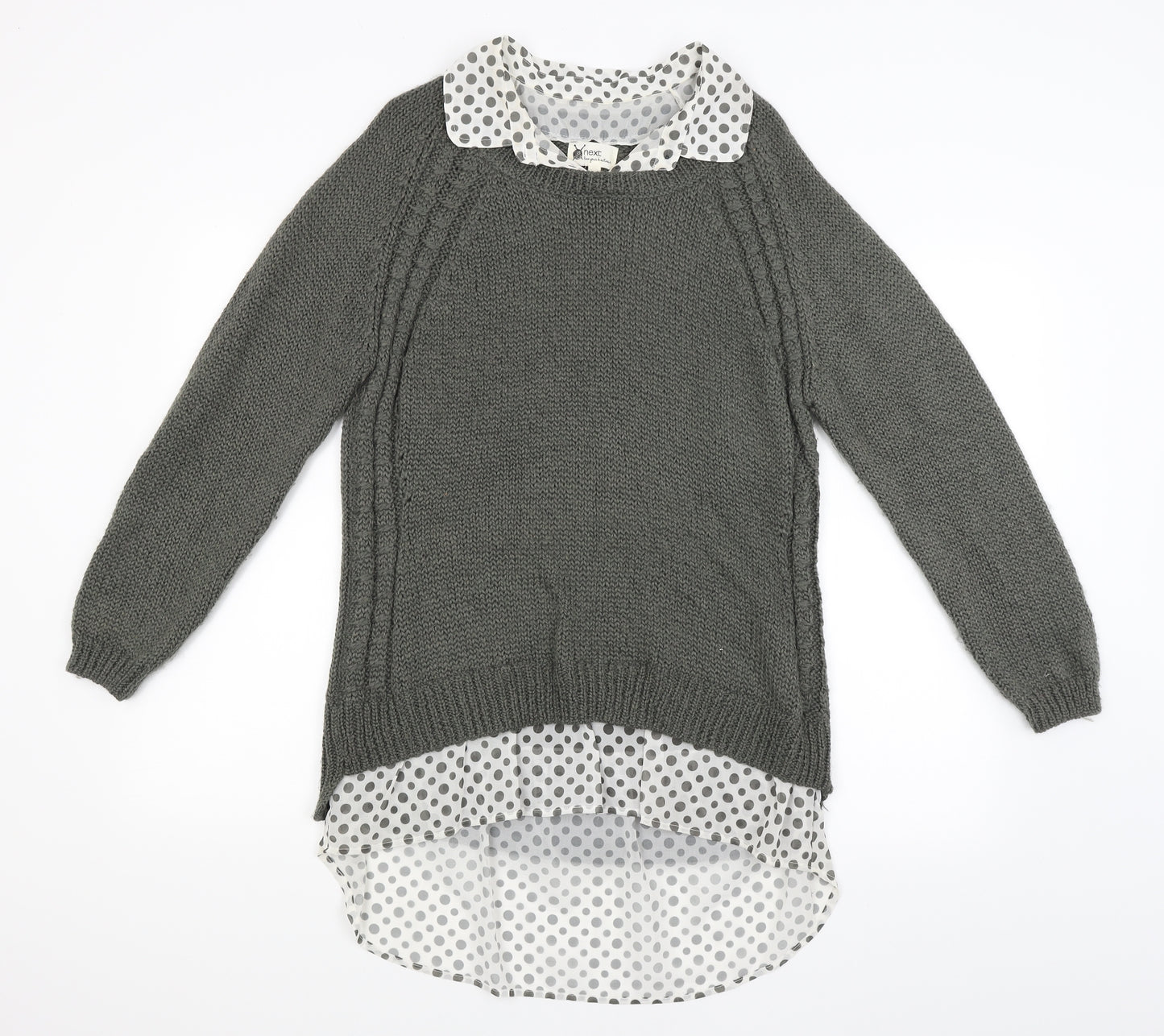 NEXT Womens Green   Pullover Jumper Size 18