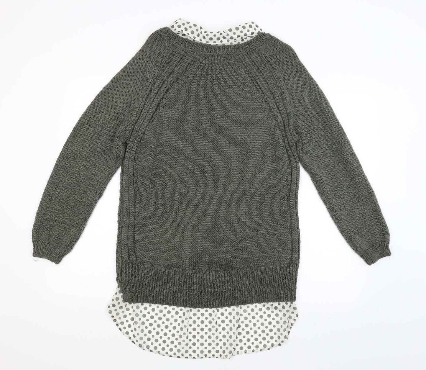 NEXT Womens Green   Pullover Jumper Size 18