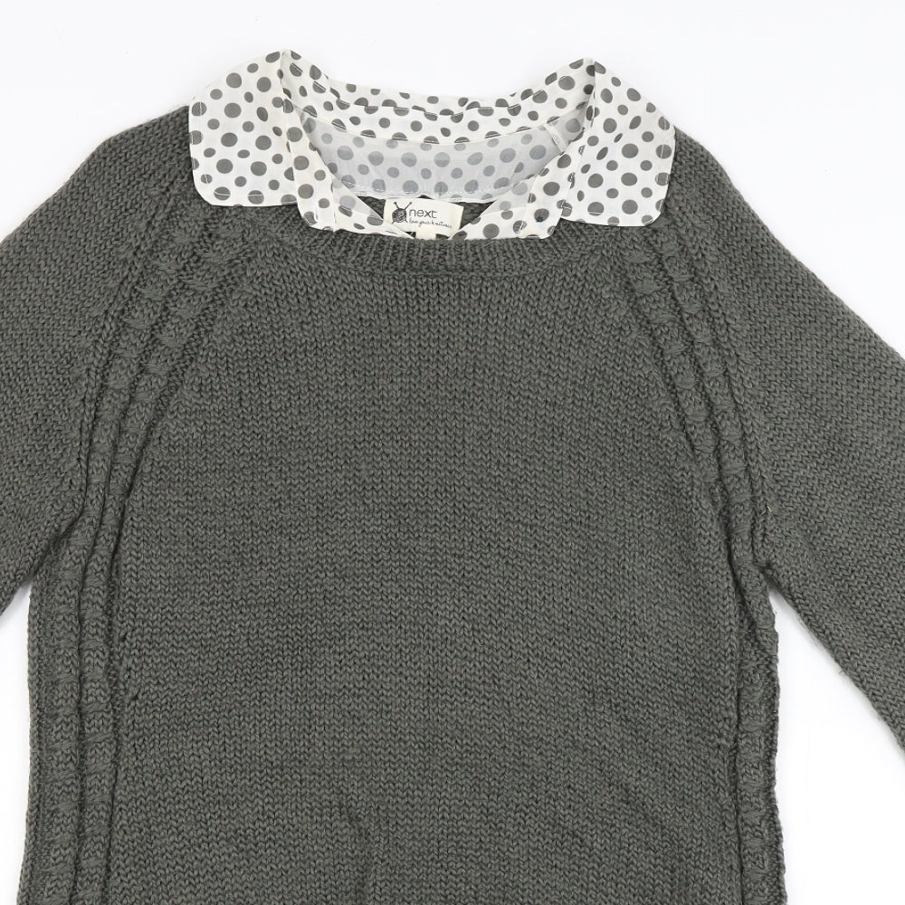 NEXT Womens Green   Pullover Jumper Size 18