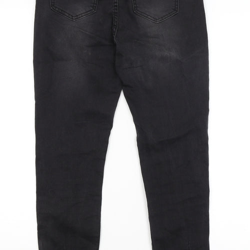 Pretty Little Thing Womens Black   Skinny Jeans Size 10 L25.5 in