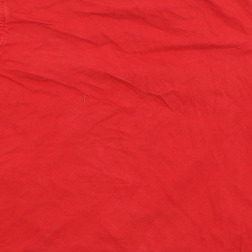 George Boys Red   Basic T-Shirt Size 6-7 Years  - Champion
