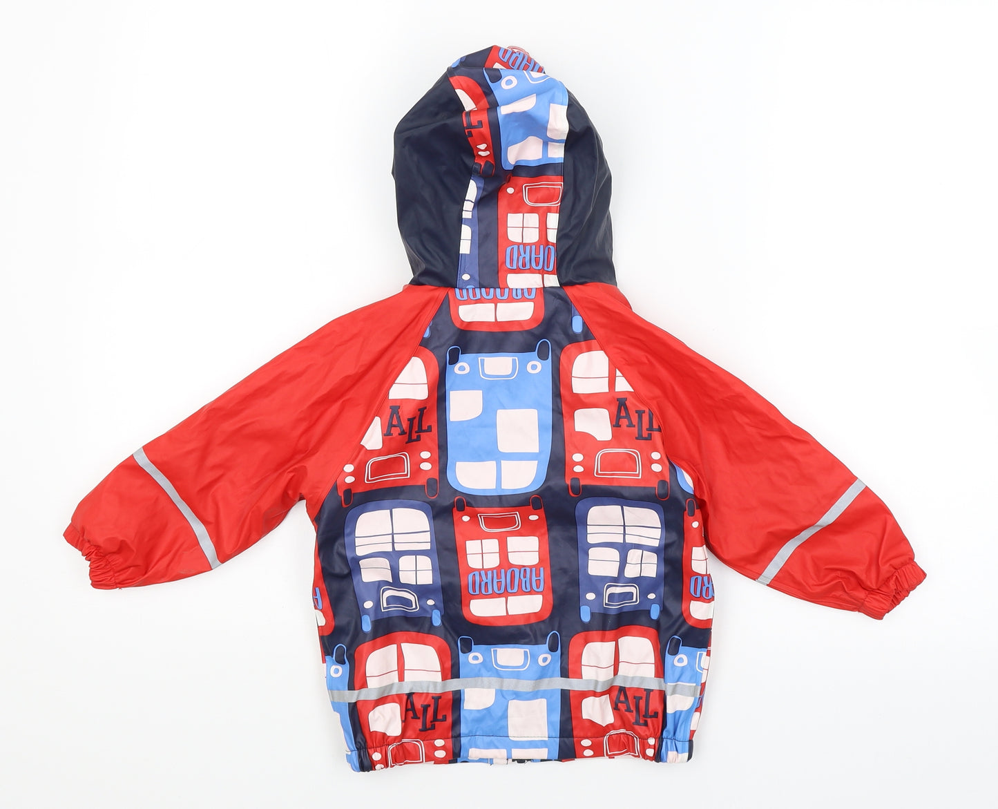 Lupilu  Red   Rain Coat Coat Size 18-24 Months  - Bus