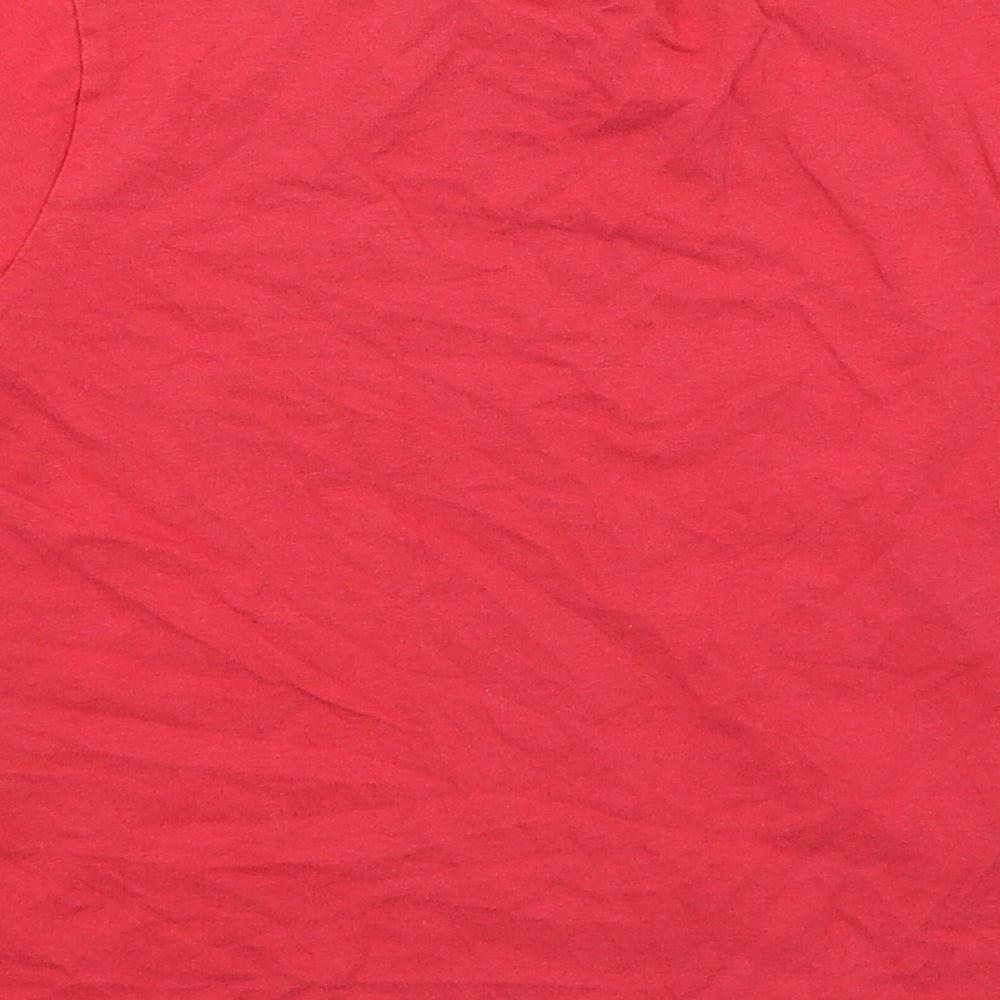 Rebel Boys Red   Basic T-Shirt Size 6-7 Years  - Star Wars