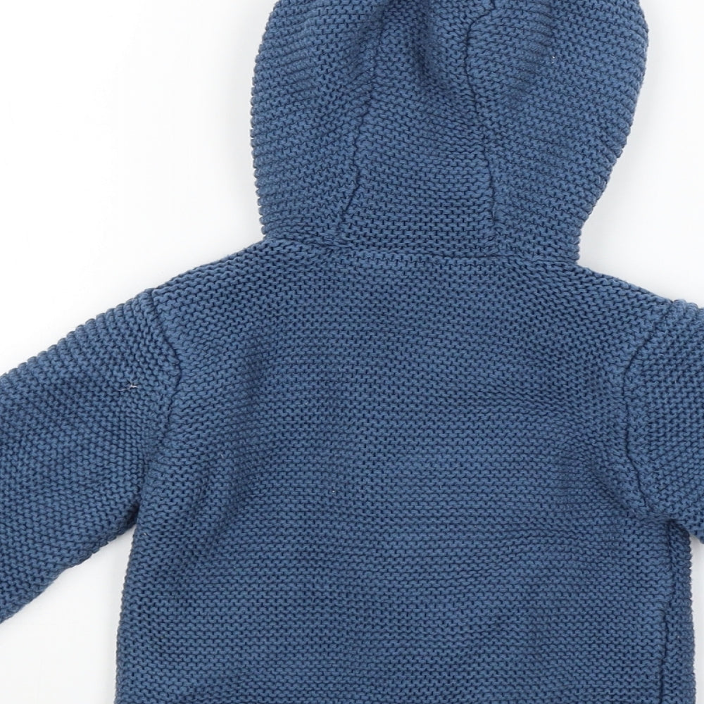 M&S Baby Blue   Cardigan Jumper Size 18-24 Months