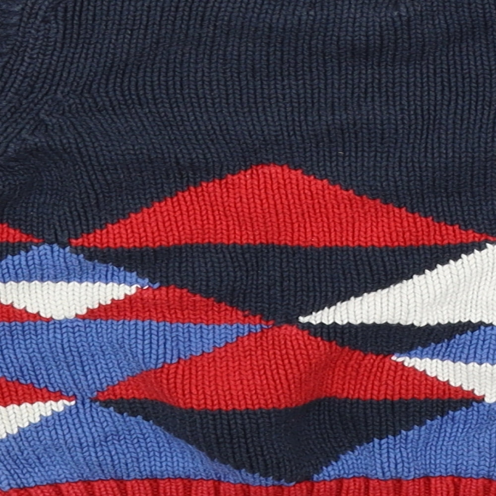 NEXT Baby Blue Geometric  Pullover Jumper Size 18-24 Months
