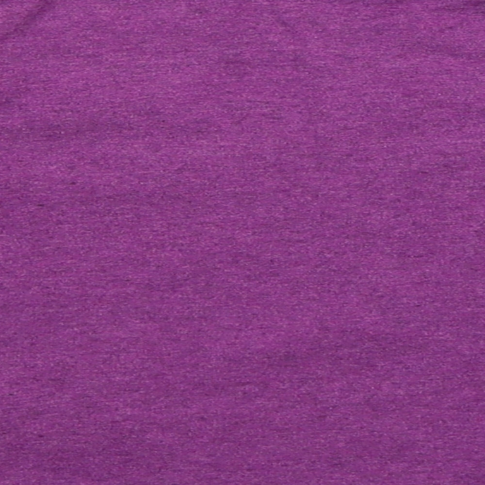 NEXT Girls Purple   Basic T-Shirt Size 2-3 Years  - Lion