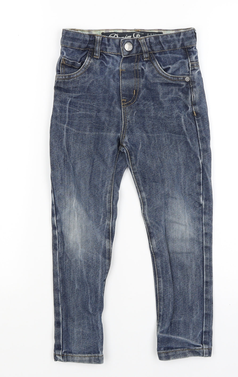 Denim Co Boys Blue   Straight Jeans Size 4-5 Years
