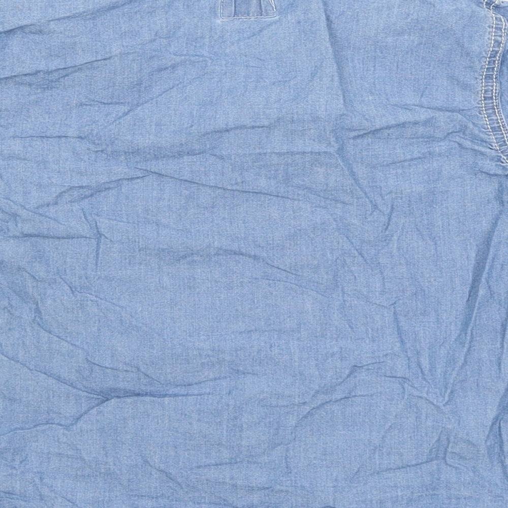 F&F Boys Blue   Basic Button-Up Size 4-5 Years