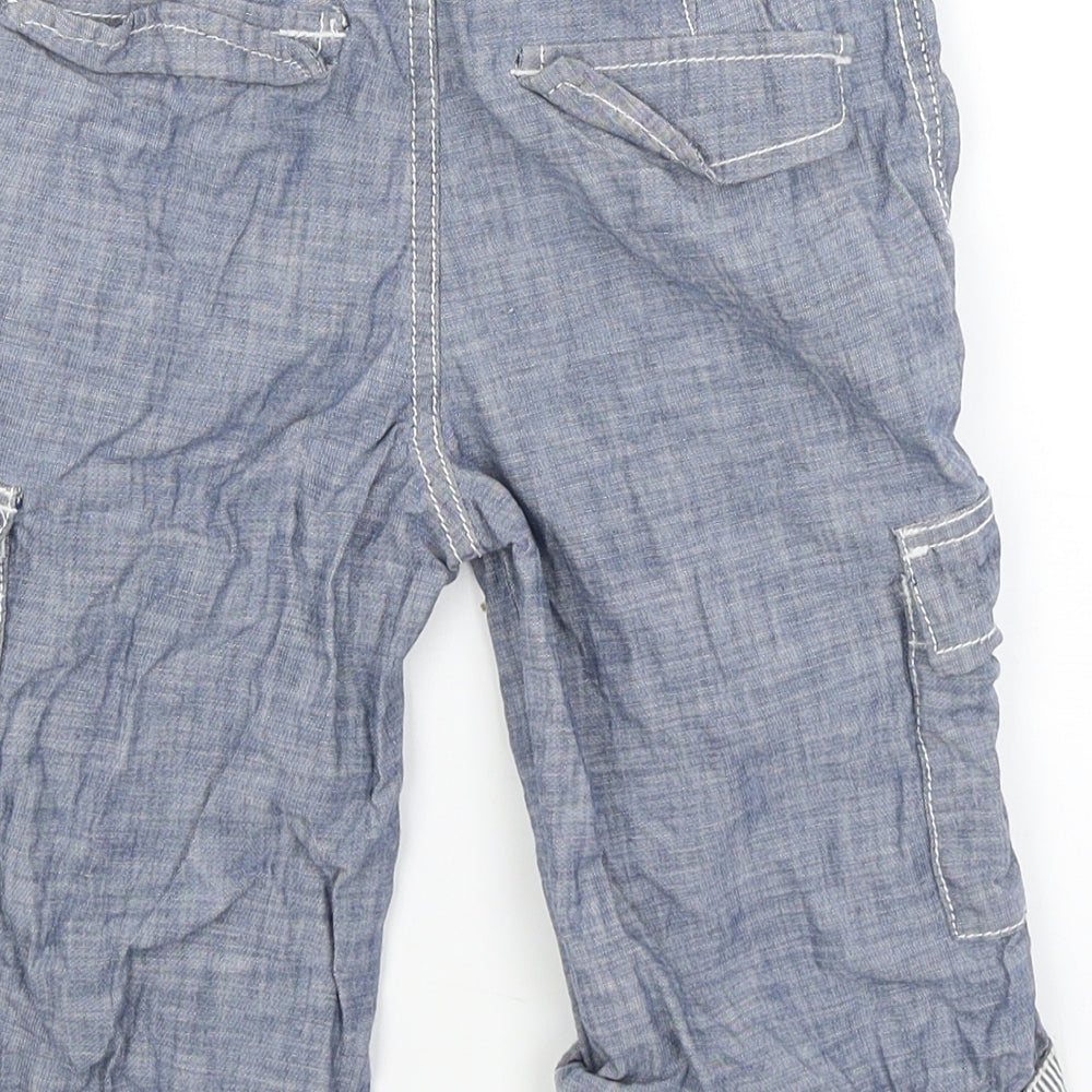Junior J Boys Blue   Cargo Shorts Size 4-5 Years