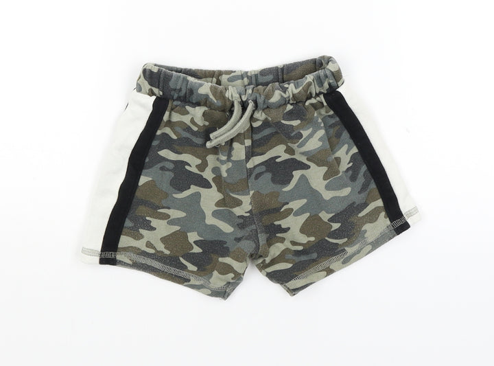 Fred and Flo Baby Green Camouflage  Cropped Trousers Size 18-24 Months