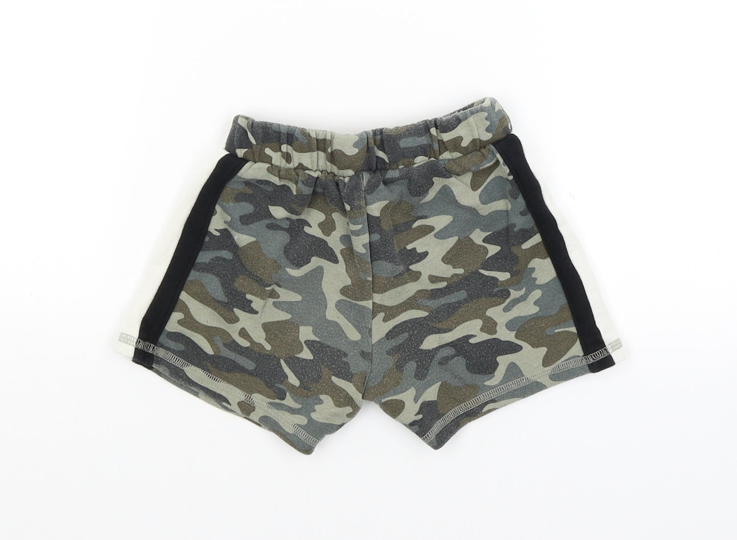 Fred and Flo Baby Green Camouflage  Cropped Trousers Size 18-24 Months