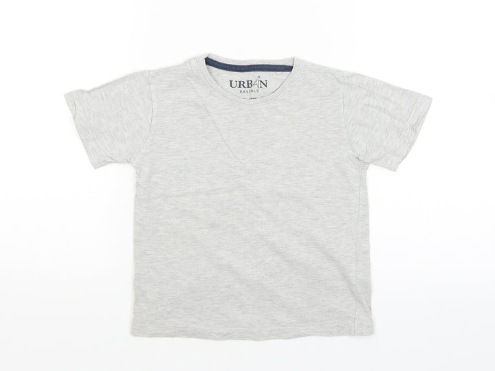 Urban Rascals Boys Grey Basic T-Shirt Size 3-4 Years
