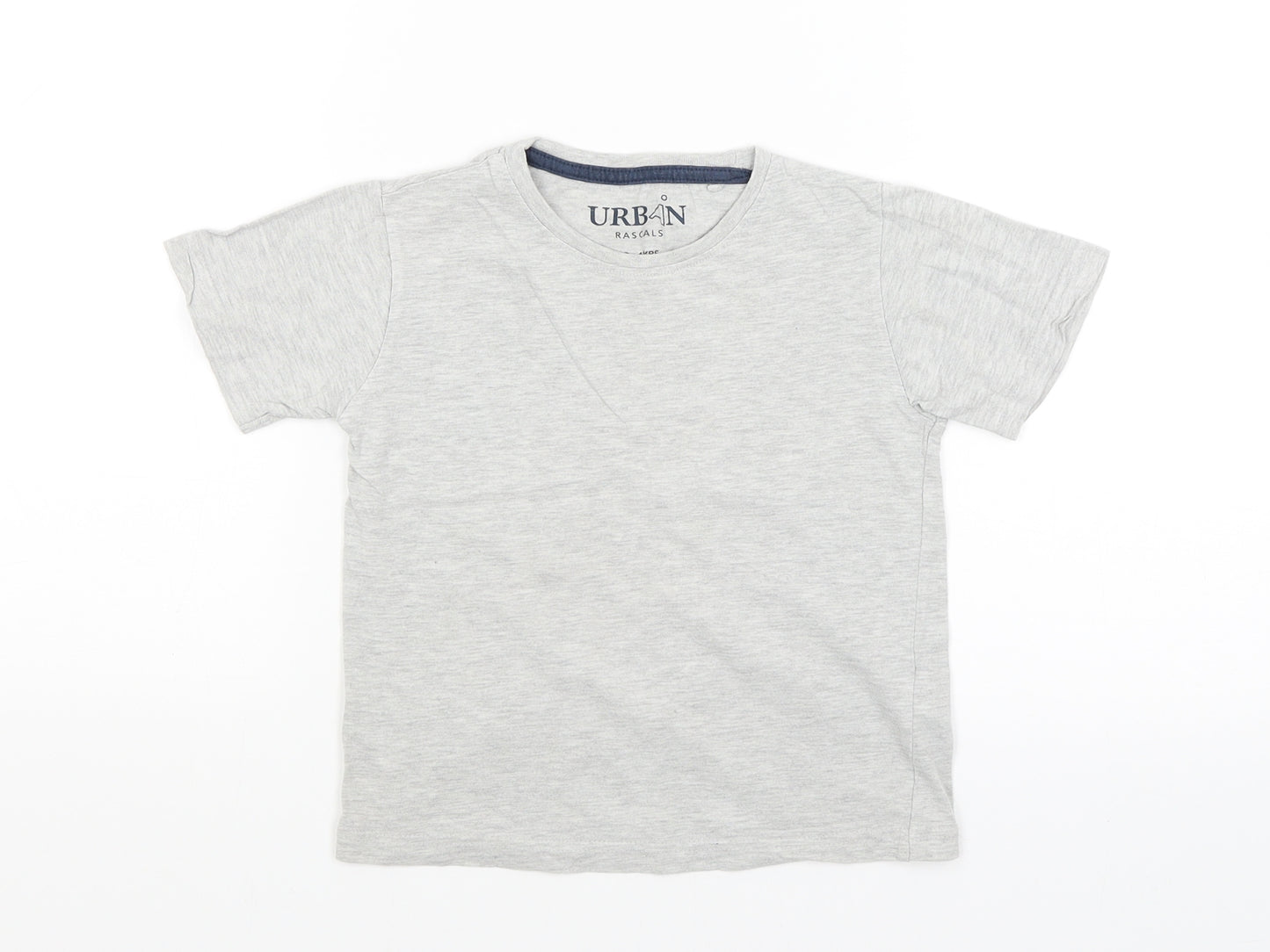 Urban Rascals Boys Grey   Basic T-Shirt Size 3-4 Years