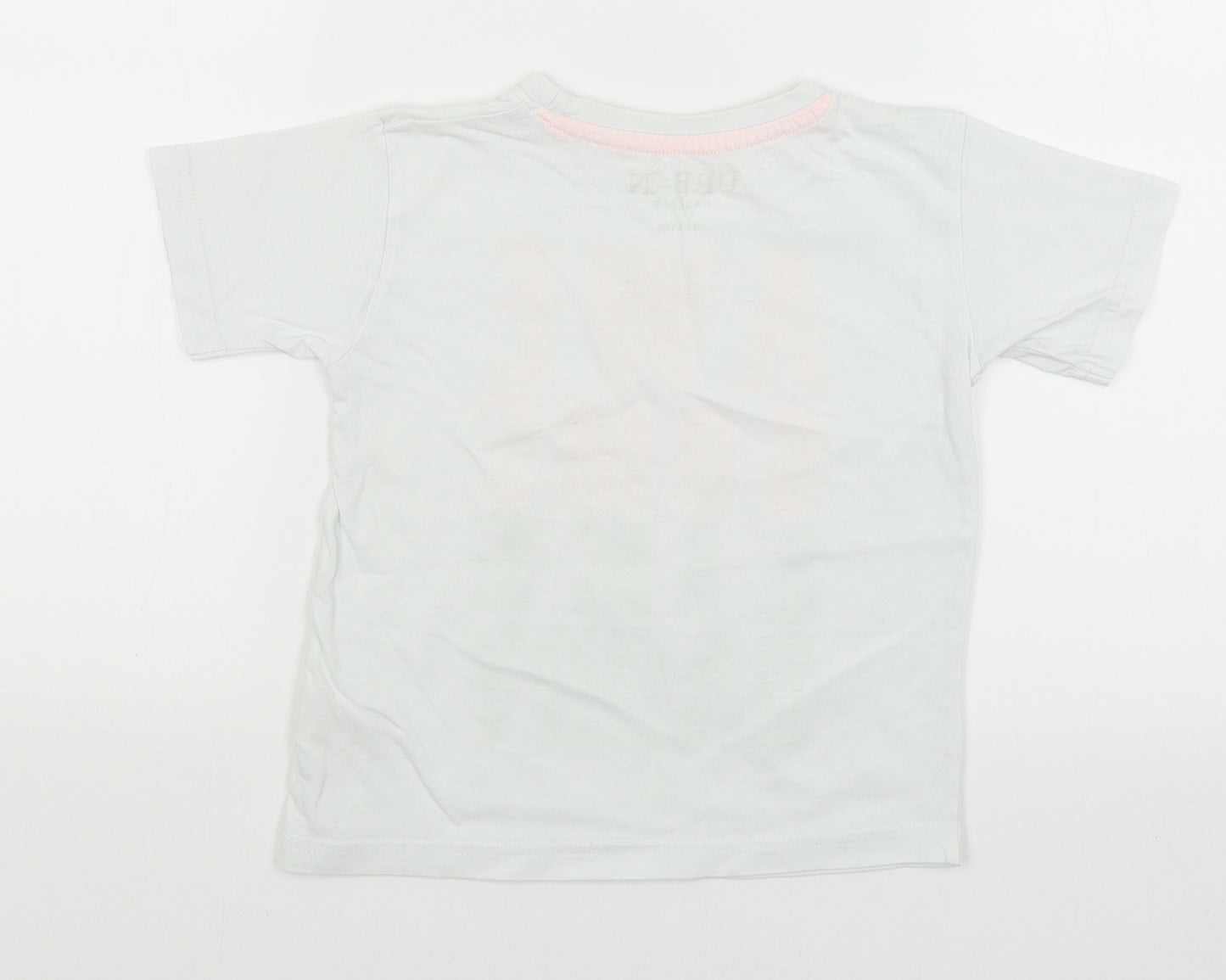 Urban Rascals Boys White   Basic T-Shirt Size 3-4 Years  - Awesome like Daddy