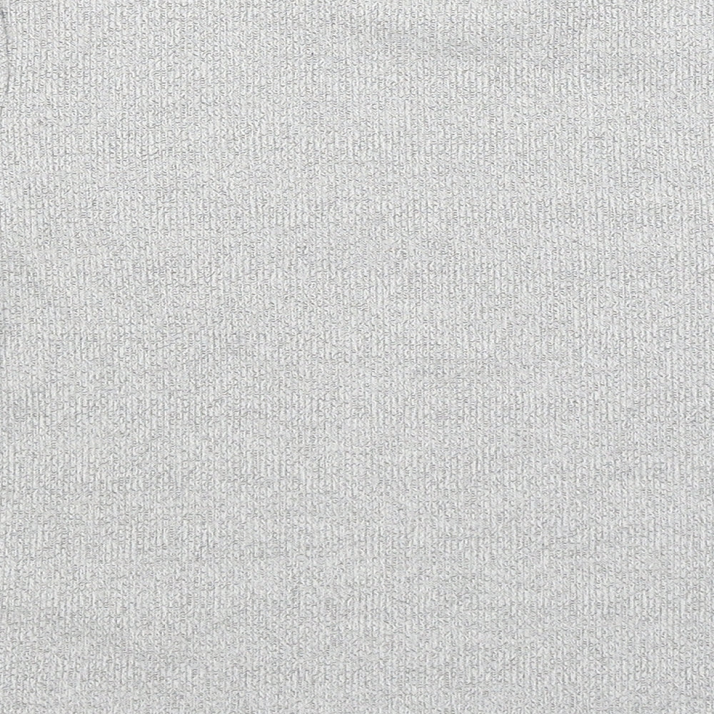 Topshop Womens Grey   Basic T-Shirt Size S