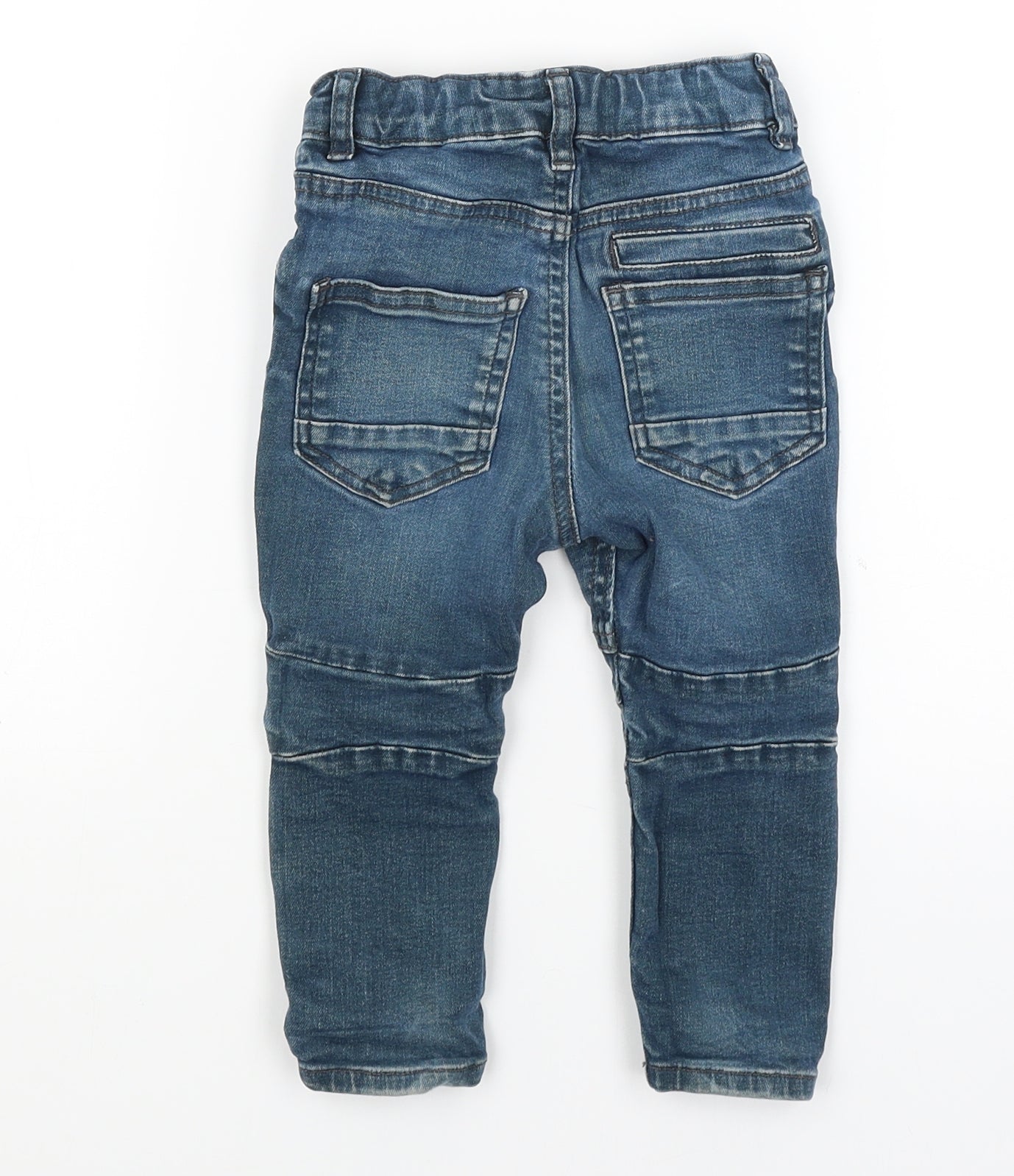 George Baby Blue   Cargo Jeans Size 18-24 Months