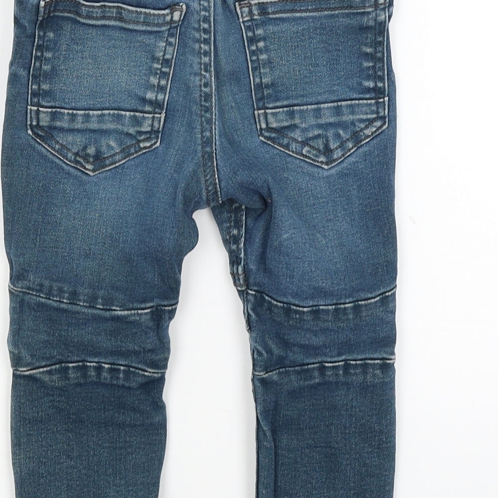 George Baby Blue   Cargo Jeans Size 18-24 Months