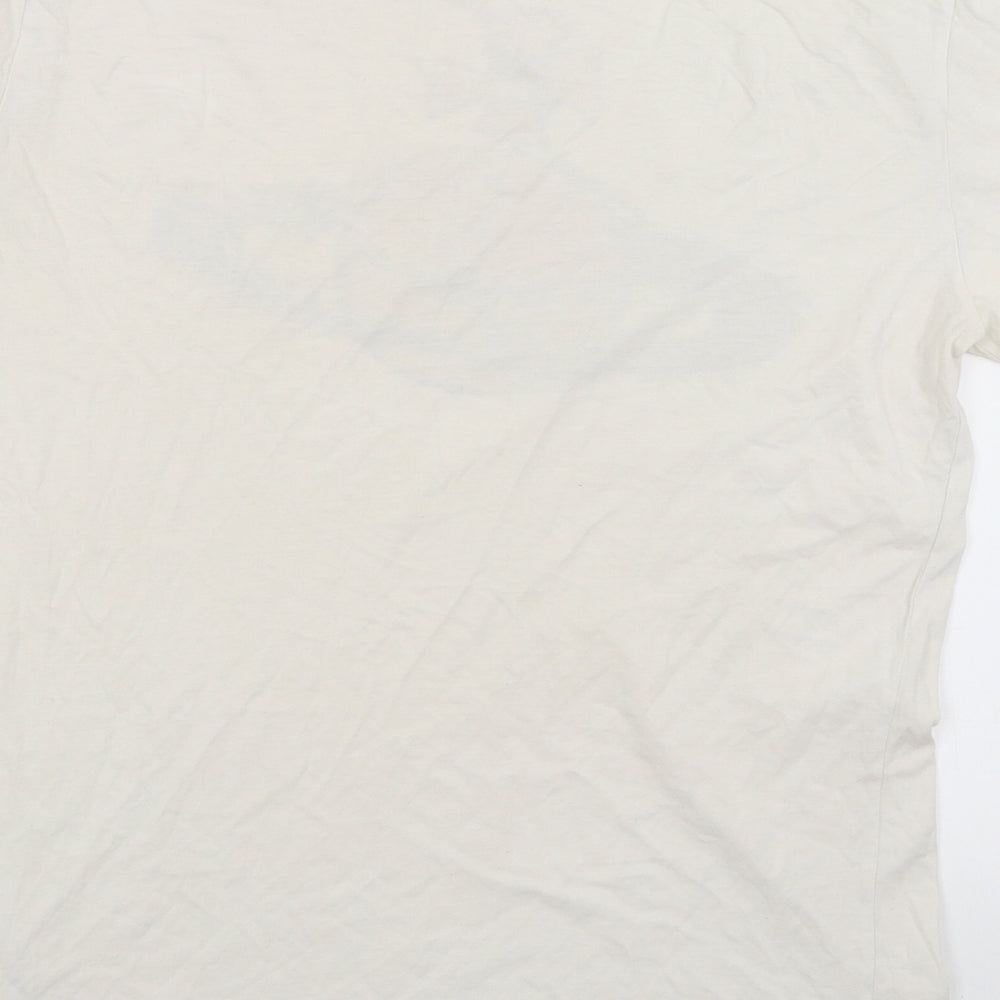 Vivienne Westwood Mens White    T-Shirt Size L  - Holy Hand Grenade