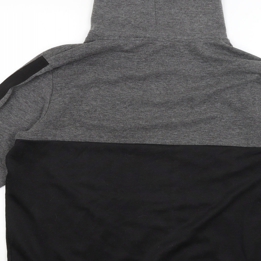 Jameson Carter Mens Black   Pullover Hoodie Size L