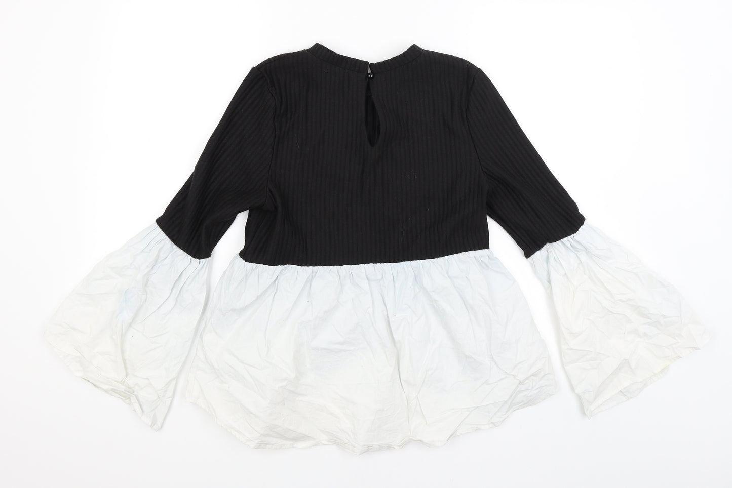 SheIn Womens Black   Basic Blouse Size S