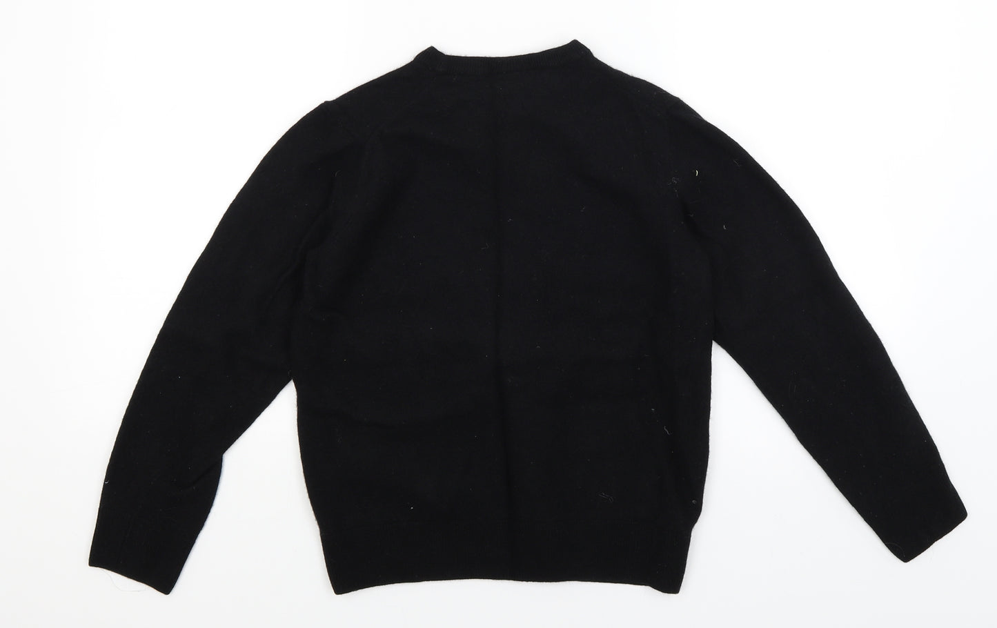 Lacoste Mens Black   Pullover Jumper Size M