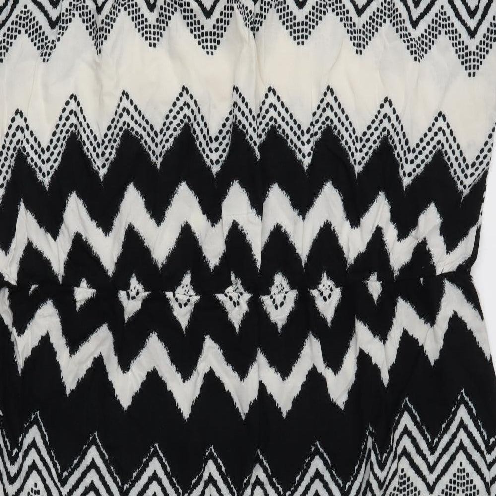 F&F Womens Black Geometric  Shift  Size 28