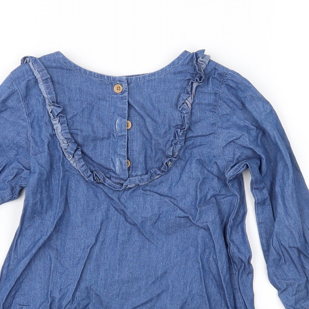 Primark Girls Blue   A-Line  Size 18-24 Months