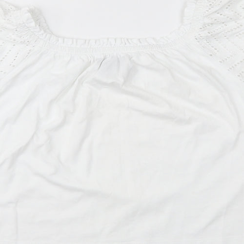 Primark Womens White   Basic Blouse Size M
