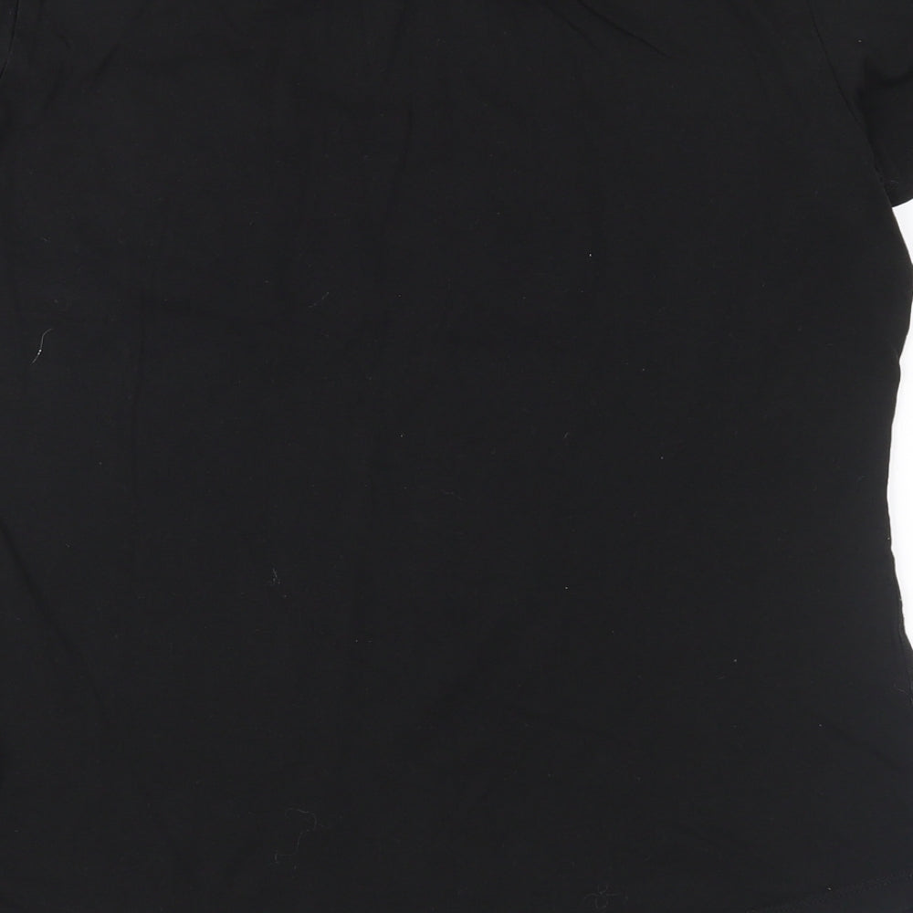 PUMA Womens Black   Basic T-Shirt Size 12