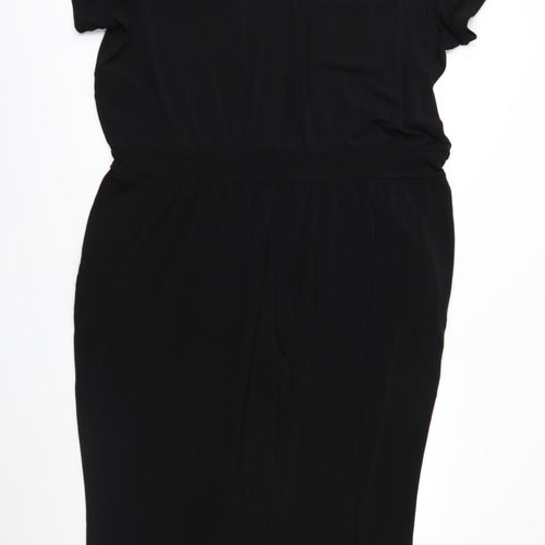 Ruth Langsford Womens Black   Jumpsuit One-Piece Size 28 L26 in