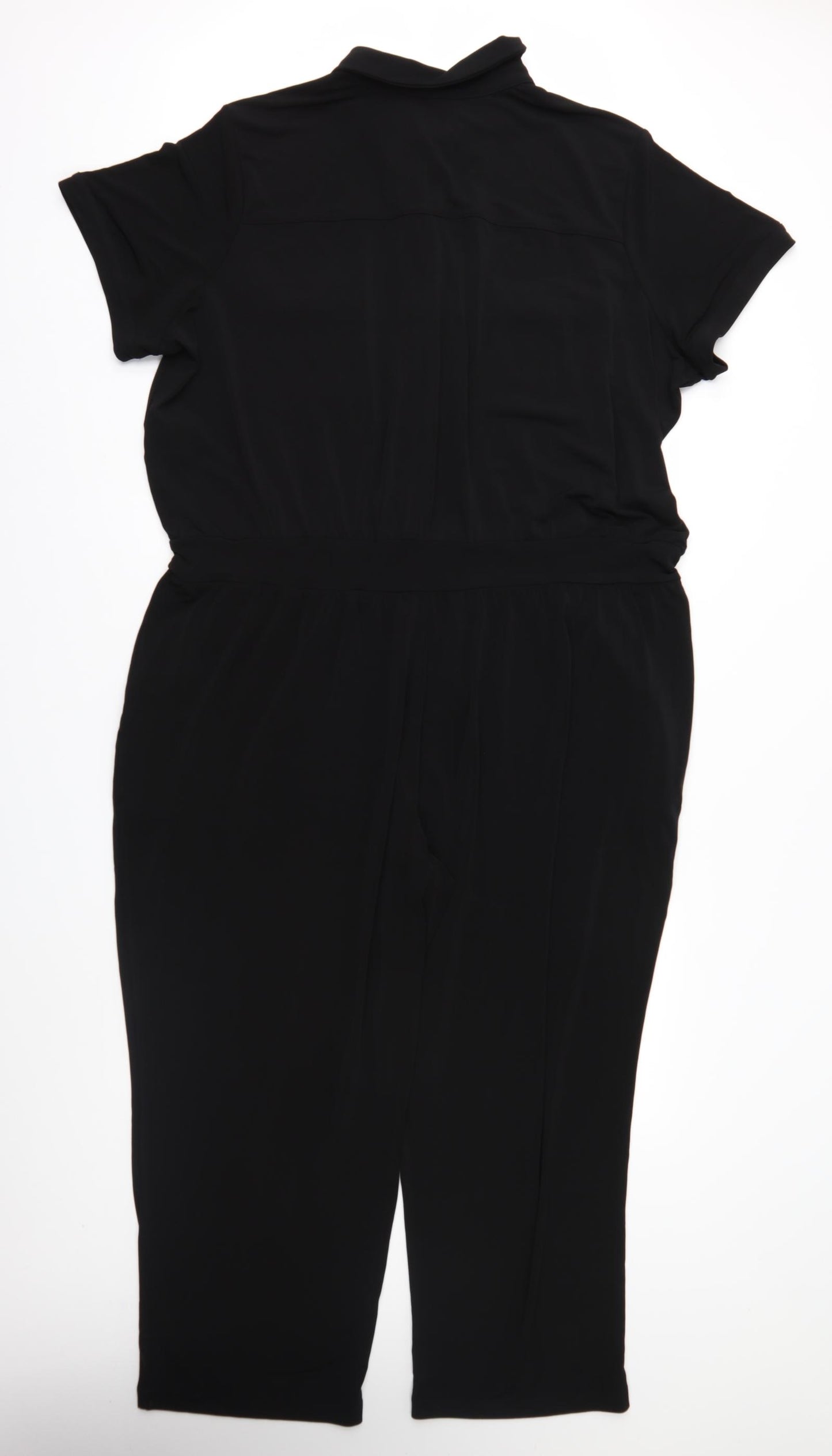 Ruth Langsford Womens Black   Jumpsuit One-Piece Size 28 L26 in