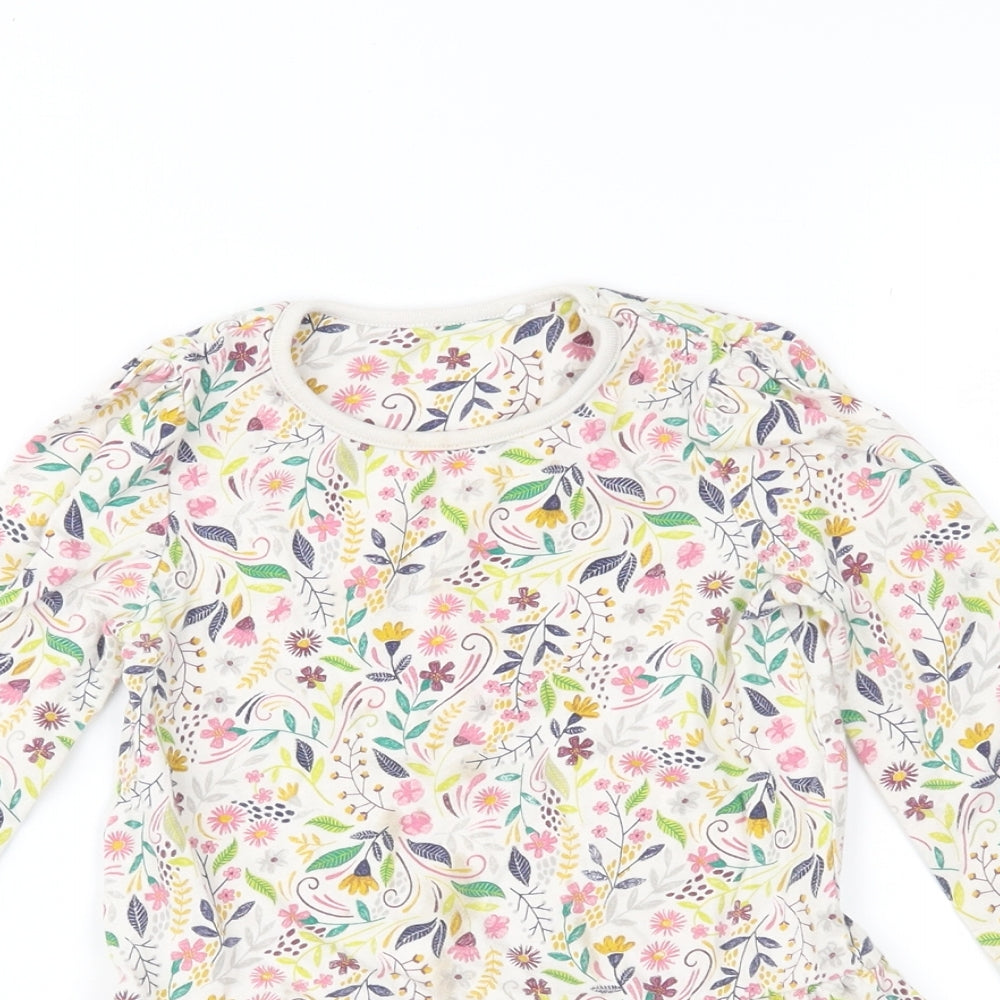 Mini Club Girls Multicoloured Floral  Fit & Flare  Size 3-4 Years