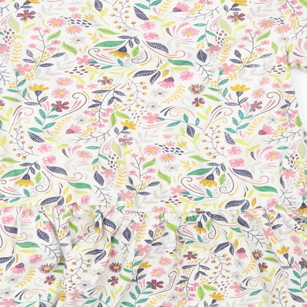 Mini Club Girls Multicoloured Floral  Fit & Flare  Size 3-4 Years
